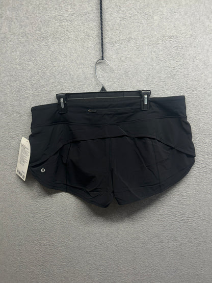 Lululemon Speed Up Short 2.5" Size 14 Black
