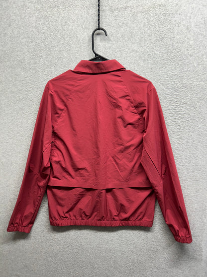 Lululemon Coaches Jacket Size M/L Oxblood
