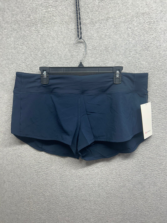 Lululemon Speed Up Short 2.5" Size 14 True Navy