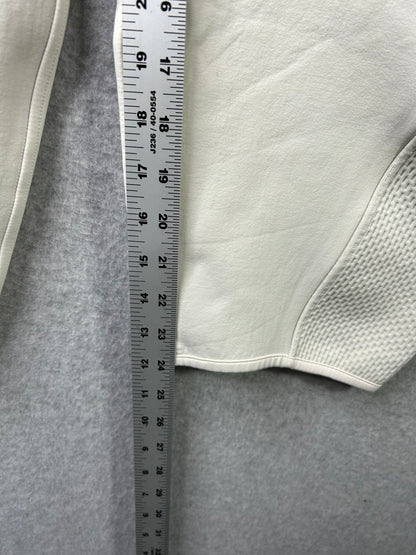 Lululemon Mixed Fabric Relaxed-Fit Tapered High-Rise Pant Size Small Bone