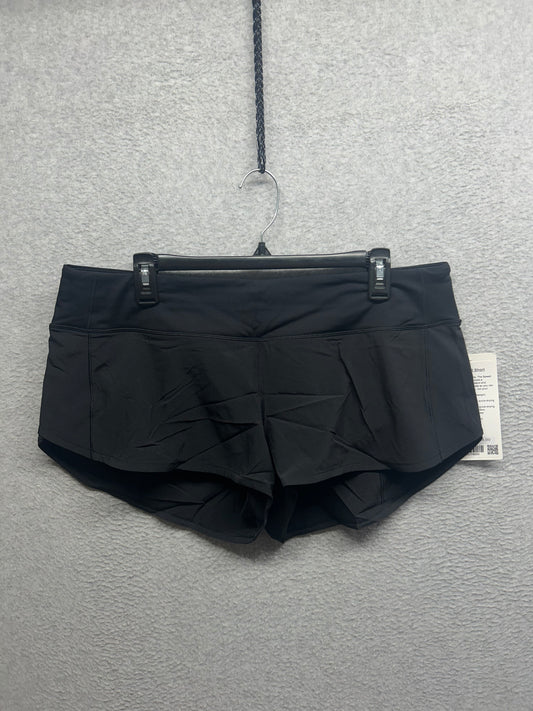 Lululemon Speed Up Short 2.5" Size 12 Black