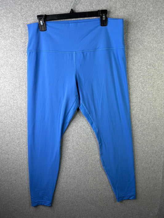 Lululemon Align High-Rise Pant 28" Size 16 Pipe Dream Blue