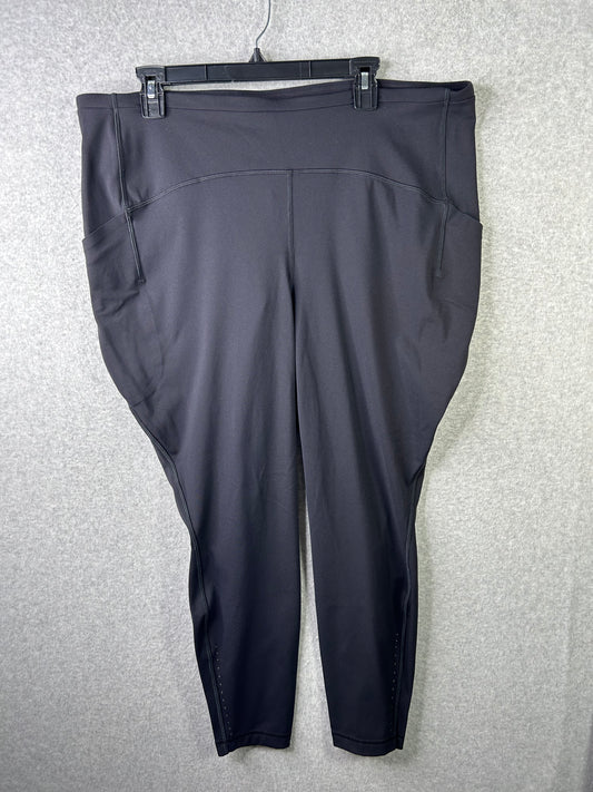 Lululemon Swift Speed High-Rise Brushed Tight 28" Size 20 Black