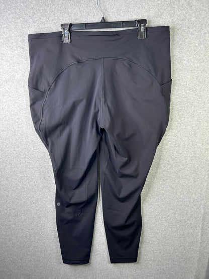 Lululemon Swift Speed High-Rise Brushed Tight 28" Size 20 Black