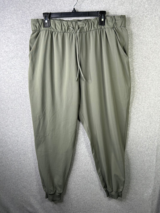 Lululemon Stretch High-Rise Jogger Full Length Size 16 Carob Brown