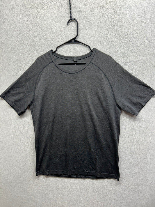 Lululemon Metal Vent Tech Short Sleeve Size XL Black