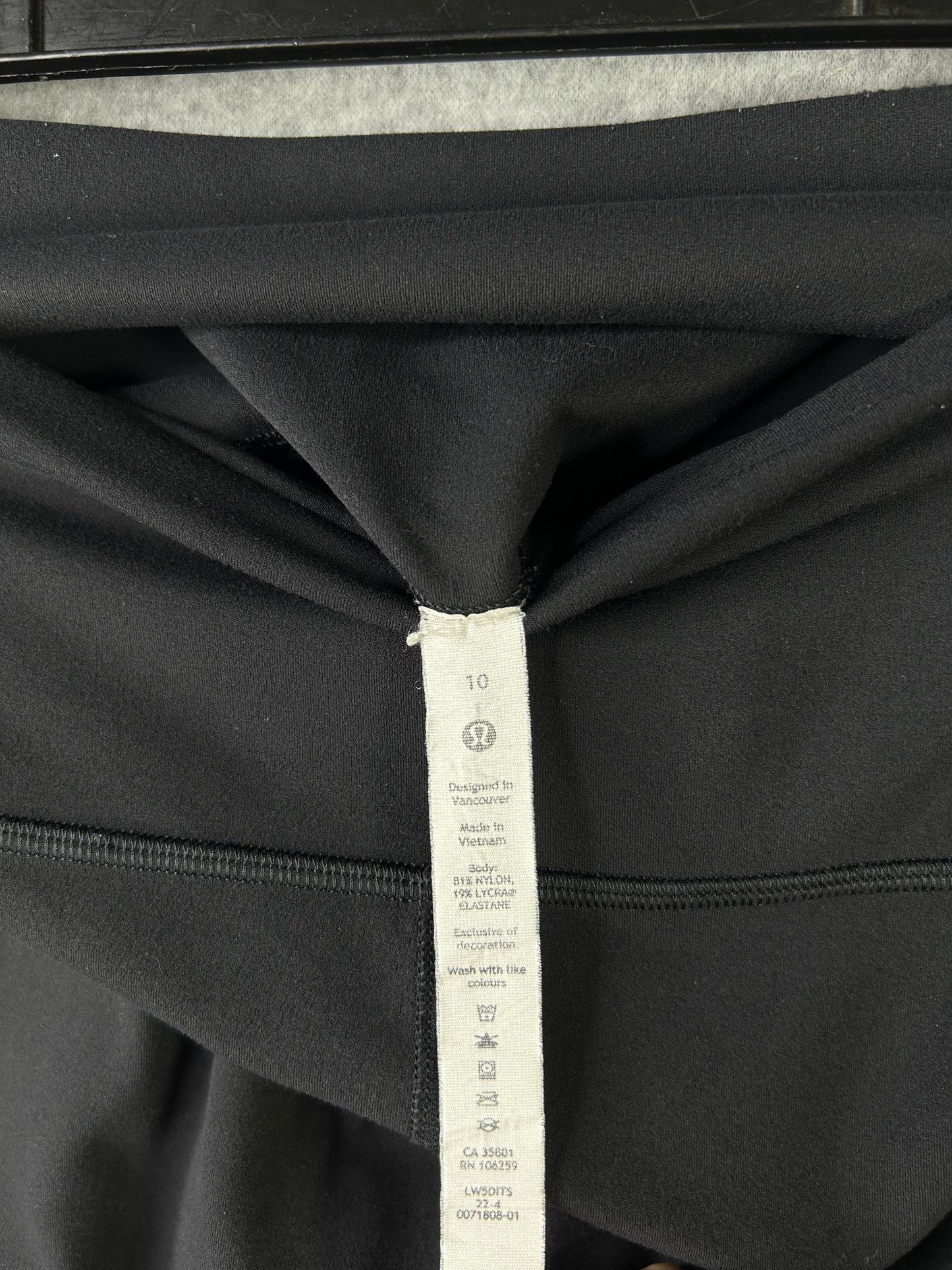 Lululemon Align High-Rise Pant 28" Size 10 Black