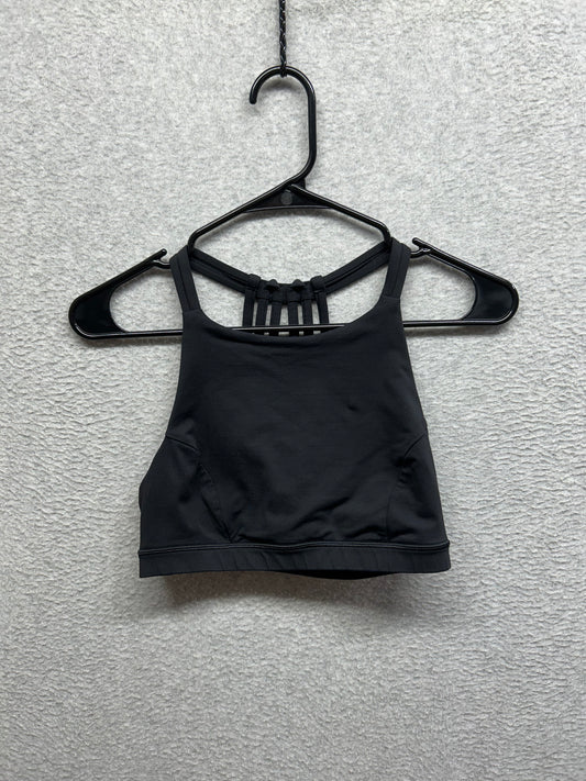 Lululemon Slide With Me Bra Size 4 Black