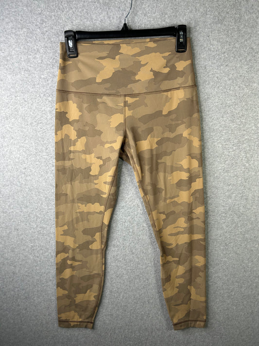 Lululemon Align High-Rise Pant 25" Size 8 Heritage 365 Camo Beige Multi