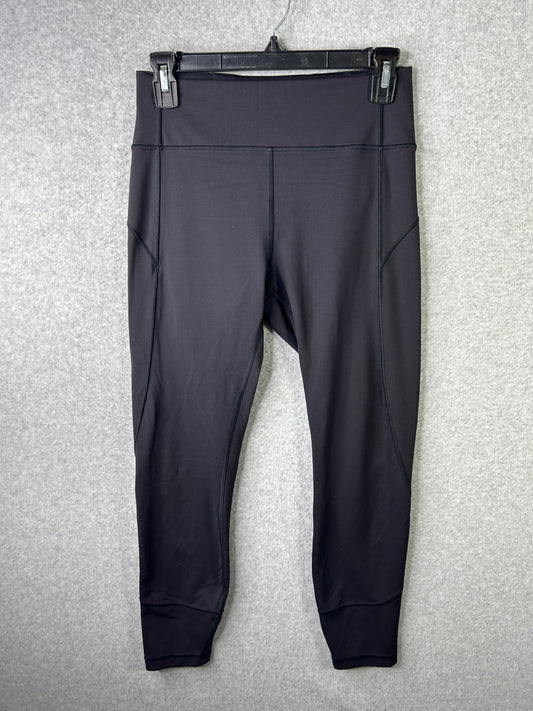 Lululemon In Movement Tight 25" Everlux Size 8 Black