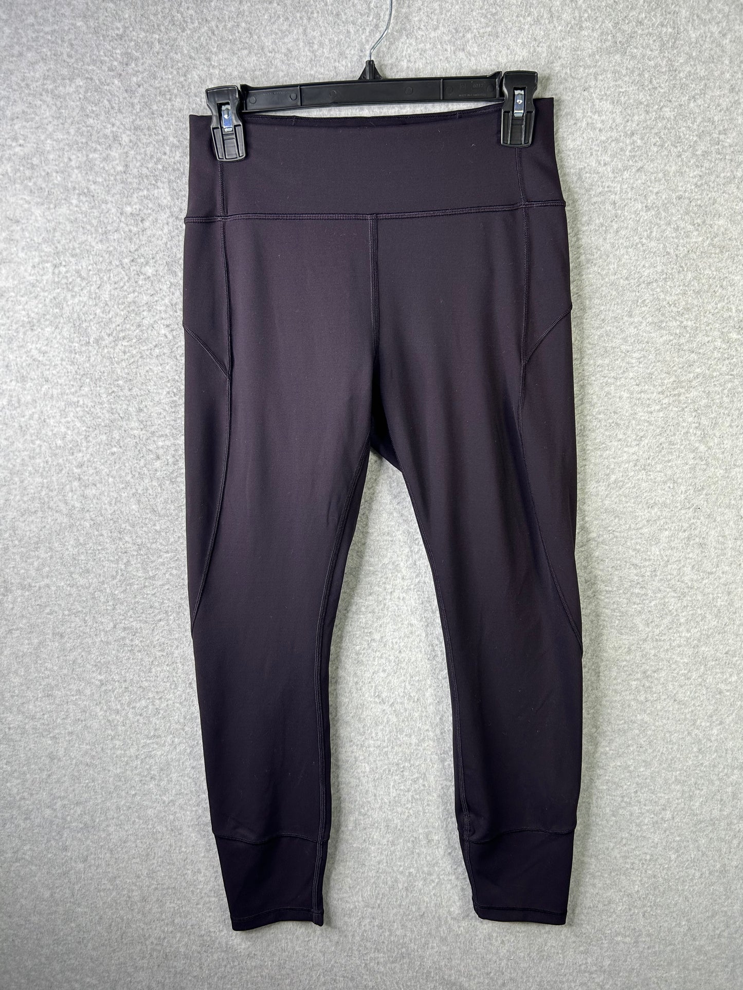 Lululemon In Movement 7/8 Tight Everlux 25" Size 8 Deep Phantom