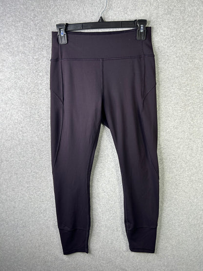 Lululemon In Movement 7/8 Tight Everlux 25" Size 8 Deep Phantom