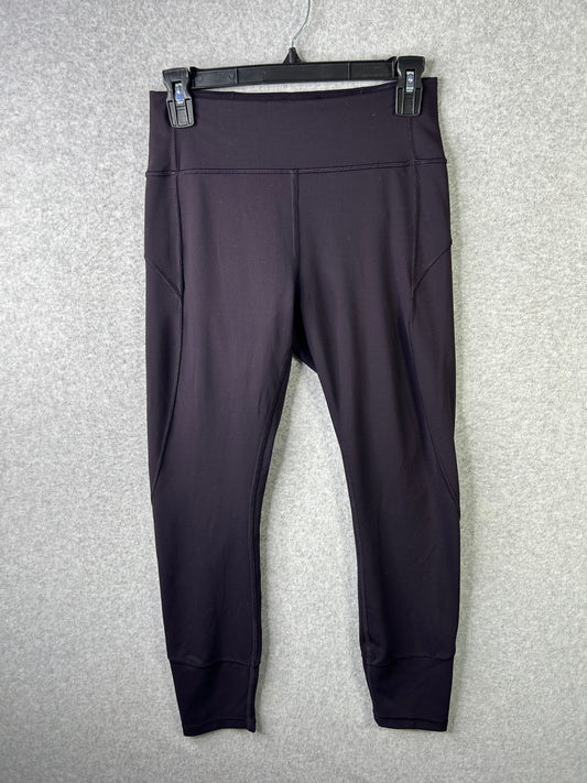Lululemon In Movement 7/8 Tight Everlux 25" Size 8 Deep Phantom