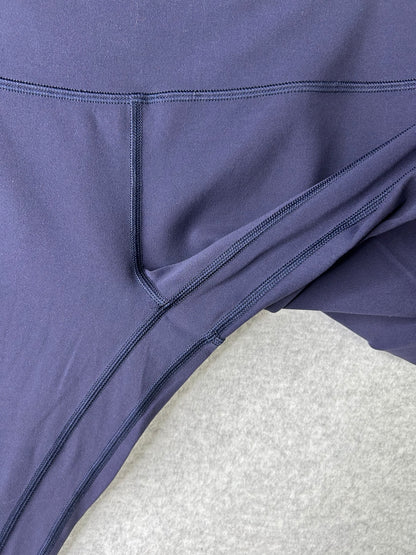Lululemon Align Crop 18" Size 8 Blueberry Jam