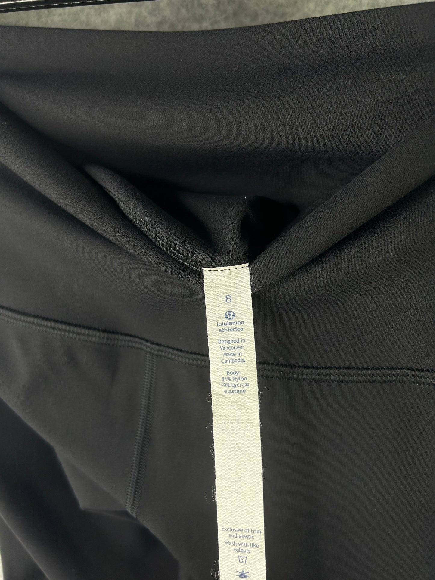Lululemon Align Pant 25" Size 8 Black