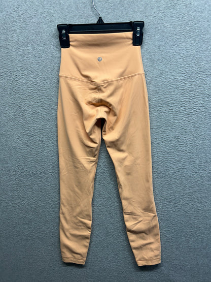 Lululemon Align High-Rise Pant 25" Size 0 Peach Bellini