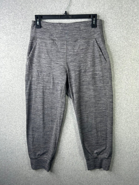 Lululemon Align Jogger Crop 23" Size 8 Heathered Black