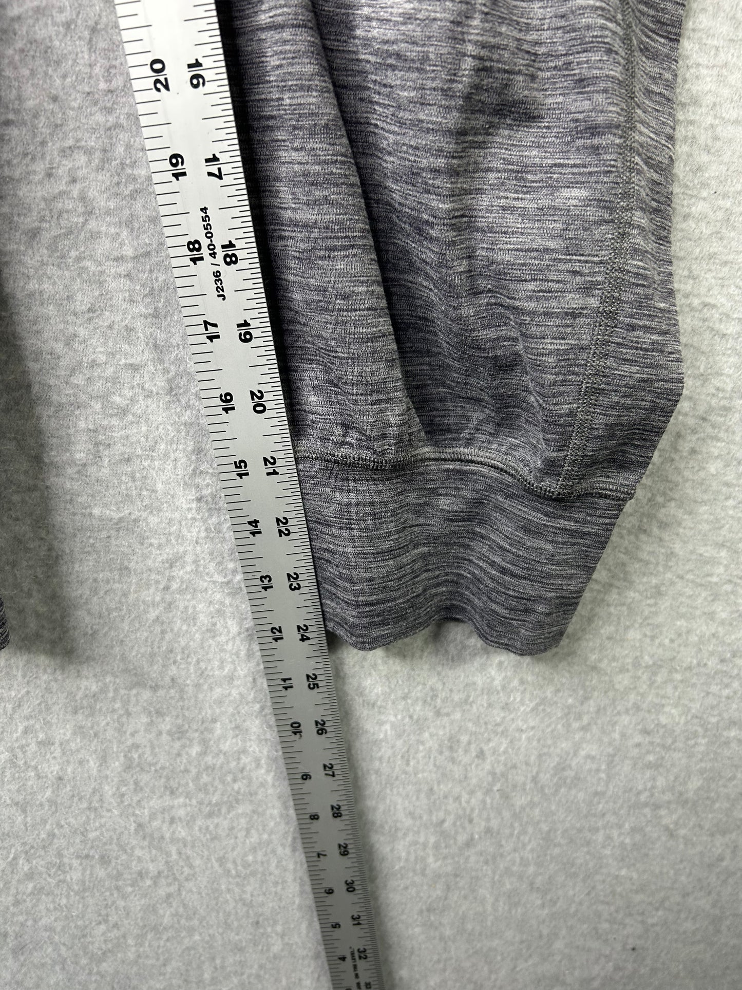 Lululemon Align Jogger Crop 23" Size 8 Heathered Black