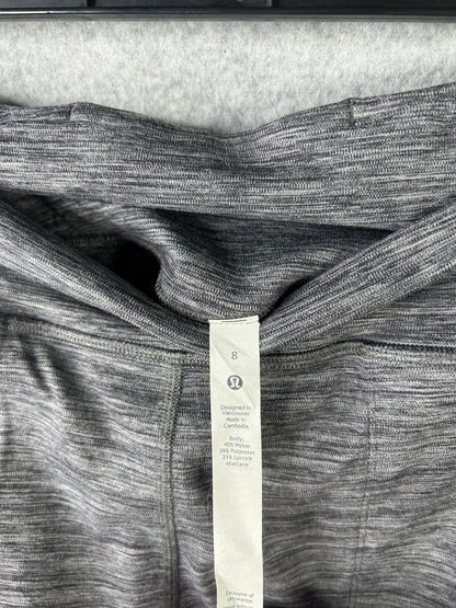 Lululemon Align Jogger Crop 23" Size 8 Heathered Black