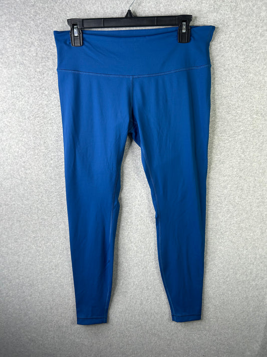 Lululemon Wunder Under Low-Rise Tight 28" Full-On Luxtreme Size 10 Deep Marine
