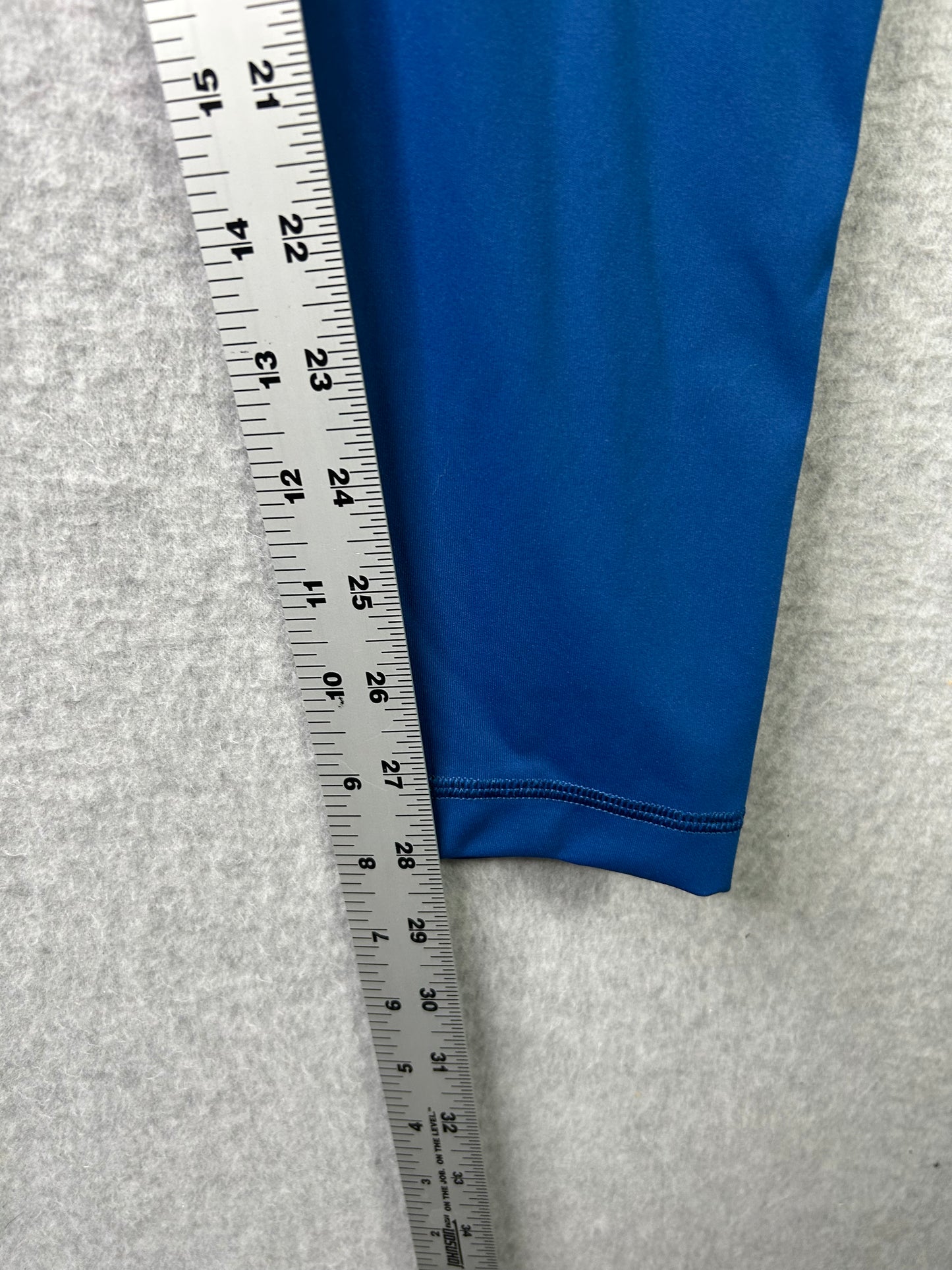 Lululemon Wunder Under Low-Rise Tight 28" Full-On Luxtreme Size 10 Deep Marine