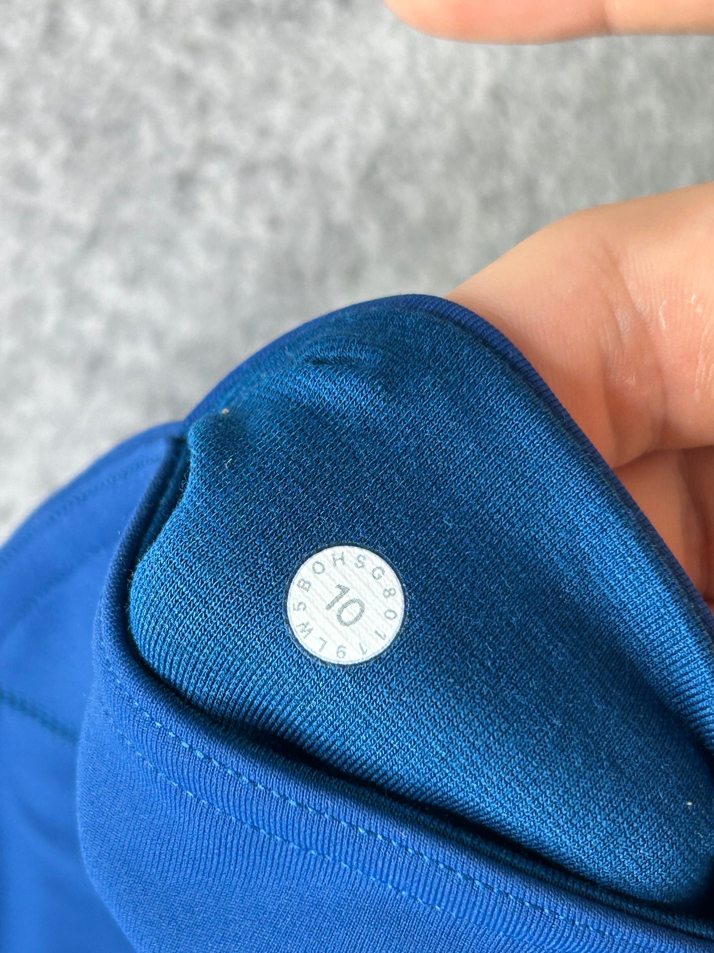 Lululemon Wunder Under Low-Rise Tight 28" Full-On Luxtreme Size 10 Deep Marine