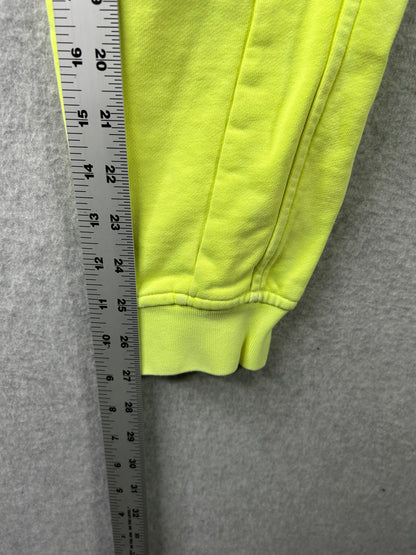 Lululemon Scuba High-Rise French Terry Jogger Size 2 Neon Garment Dye Solid Highlight Yellow
