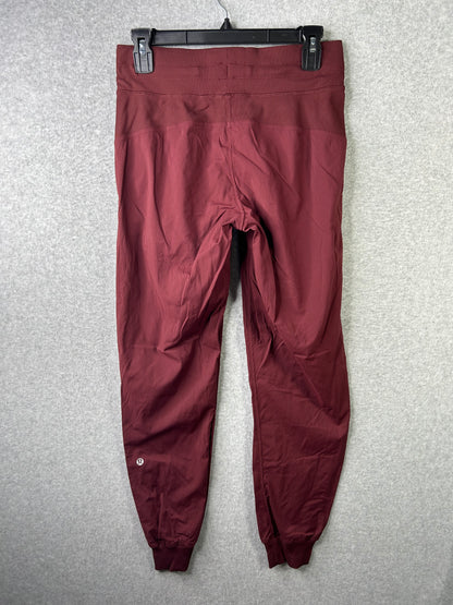 Lululemon Dance Studio Mid-Rise Jogger Size 4 Red Merlot