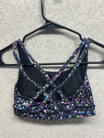 Lululemon Energy Bra Size 2 Summer Mirage Multi