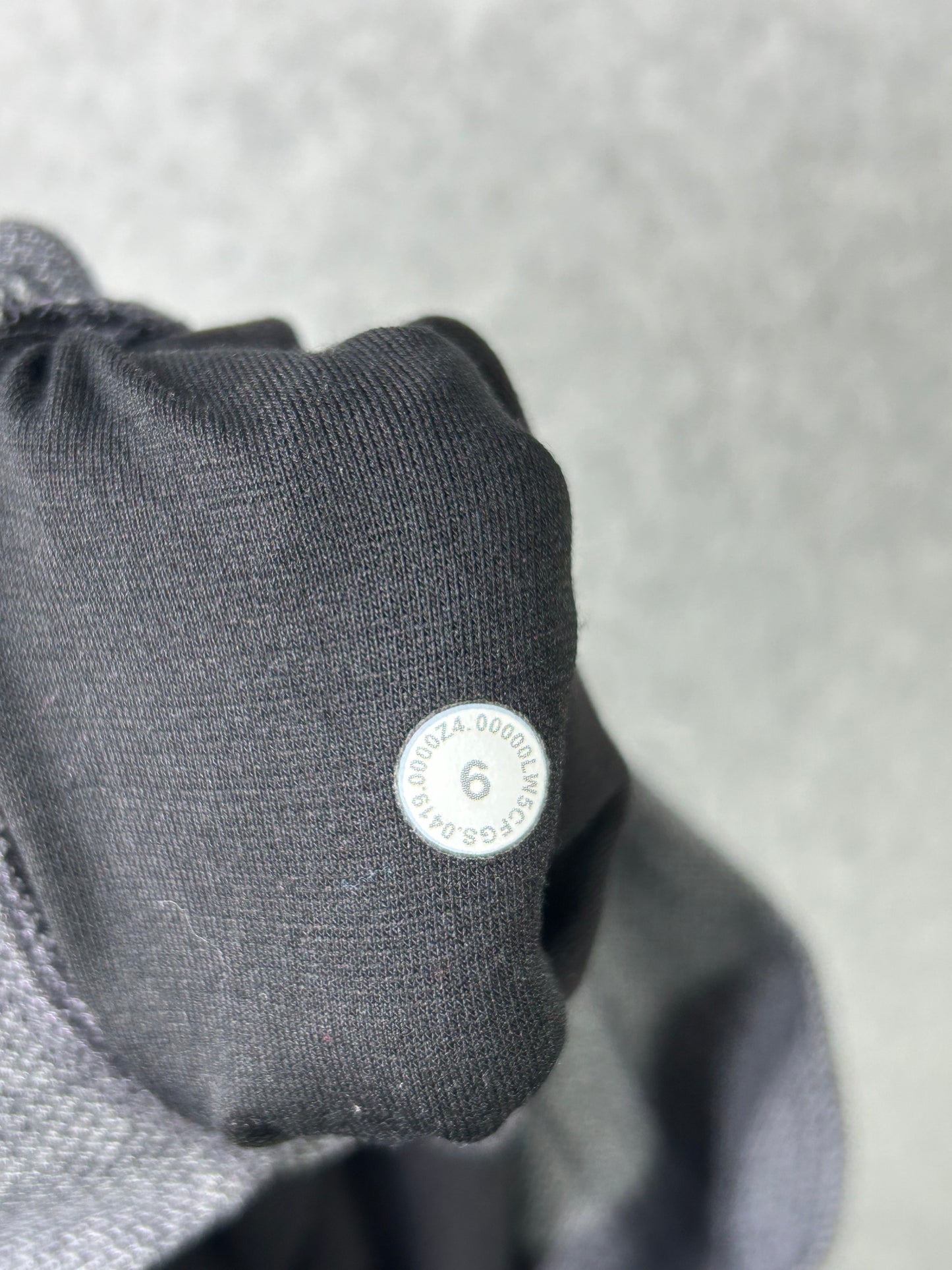 Lululemon Align Pant II 25" Size 6 Mini Heathered Herringbone Heathered Black White