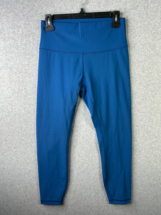 Lululemon Wunder Under High-Rise Tight 25" Full-On Luxtreme Size 8 Deep Marine