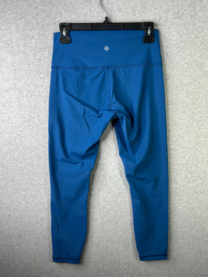 Lululemon Wunder Under High-Rise Tight 25" Full-On Luxtreme Size 8 Deep Marine