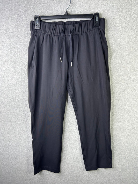 Lululemon On The Fly Crop 24" Size 4 Black