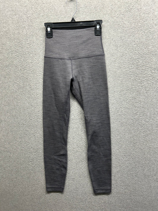 Lululemon Align Pant II 25" Size 2 Mini Heathered Herringbone