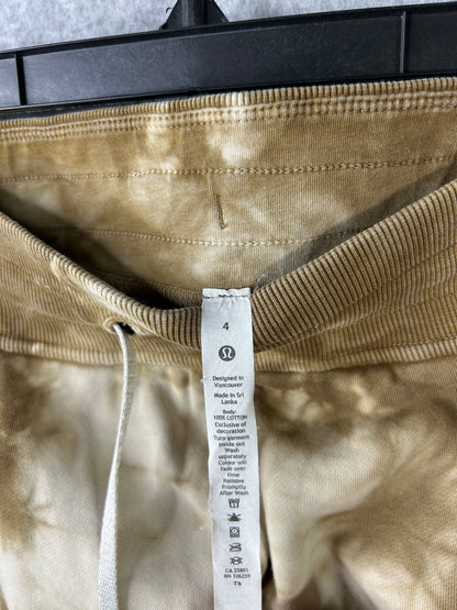 Lululemon Warm Down Jogger Size 4 Earth Dye Sand