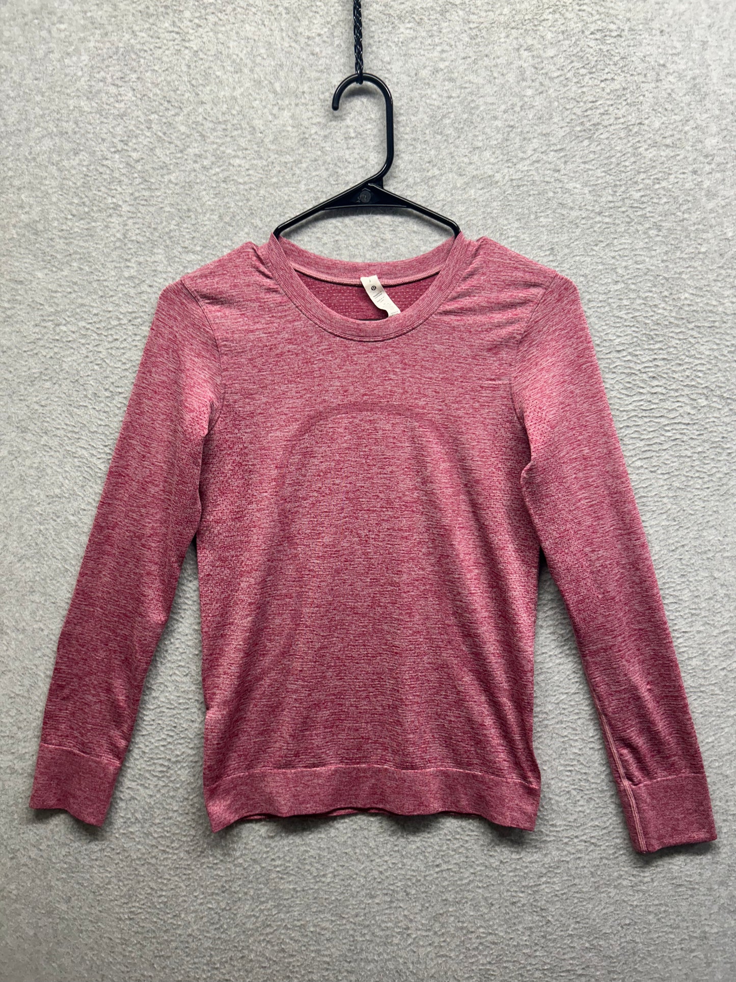 Lululemon Swiftly Relaxed-Fit Long Sleeve Shirt Size 2 Pomegranate