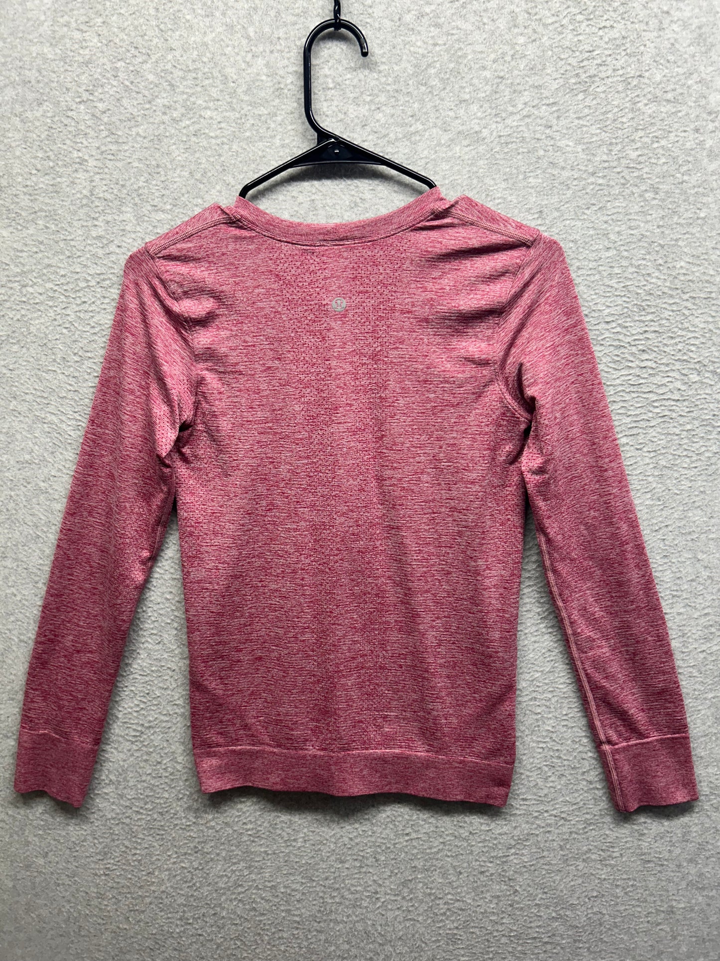 Lululemon Swiftly Relaxed-Fit Long Sleeve Shirt Size 2 Pomegranate