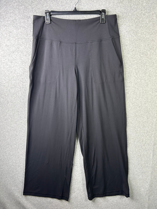 Lululemon Align Wide Leg High-Rise Pant 32" Size 14 Black (Square Dot)