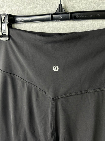 Lululemon Align Wide Leg High-Rise Pant 32" Size 14 Black (Square Dot)
