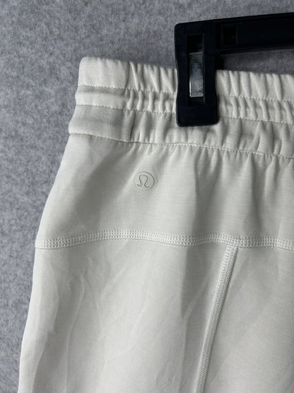 Lululemon Softstreme High-Rise Straight Leg Crop Size 14 White Opal (Square Dot)