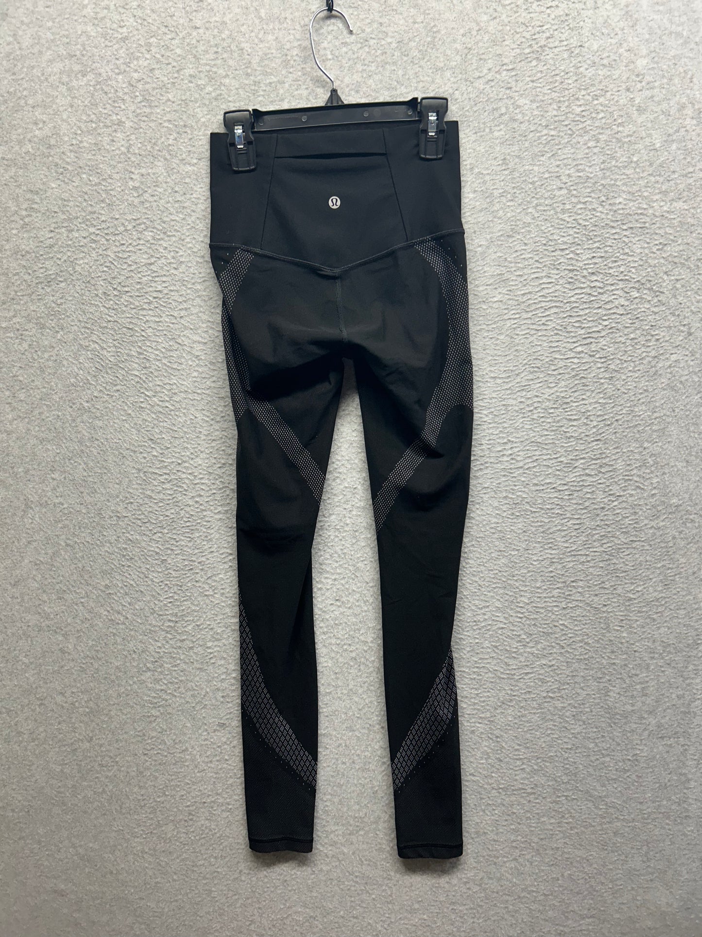 Lululemon Mapped Out High-Rise Tight 28" Size 4 Black | Glacier Grey