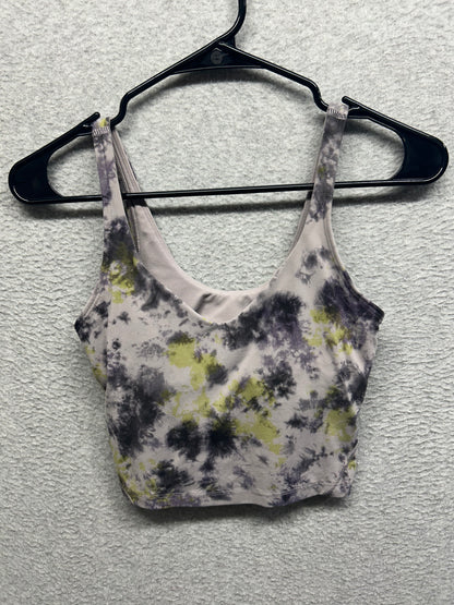 Lululemon Align Tank Top Size 4 Radial Tie Dye Mauve Grey Multi