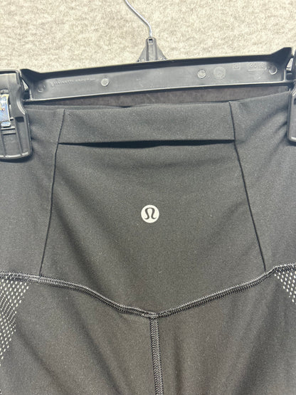 Lululemon Mapped Out High-Rise Tight 28" Size 4 Black | Glacier Grey