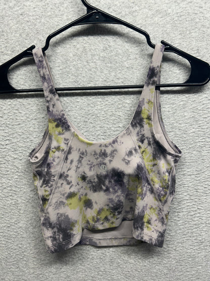 Lululemon Align Tank Top Size 4 Radial Tie Dye Mauve Grey Multi