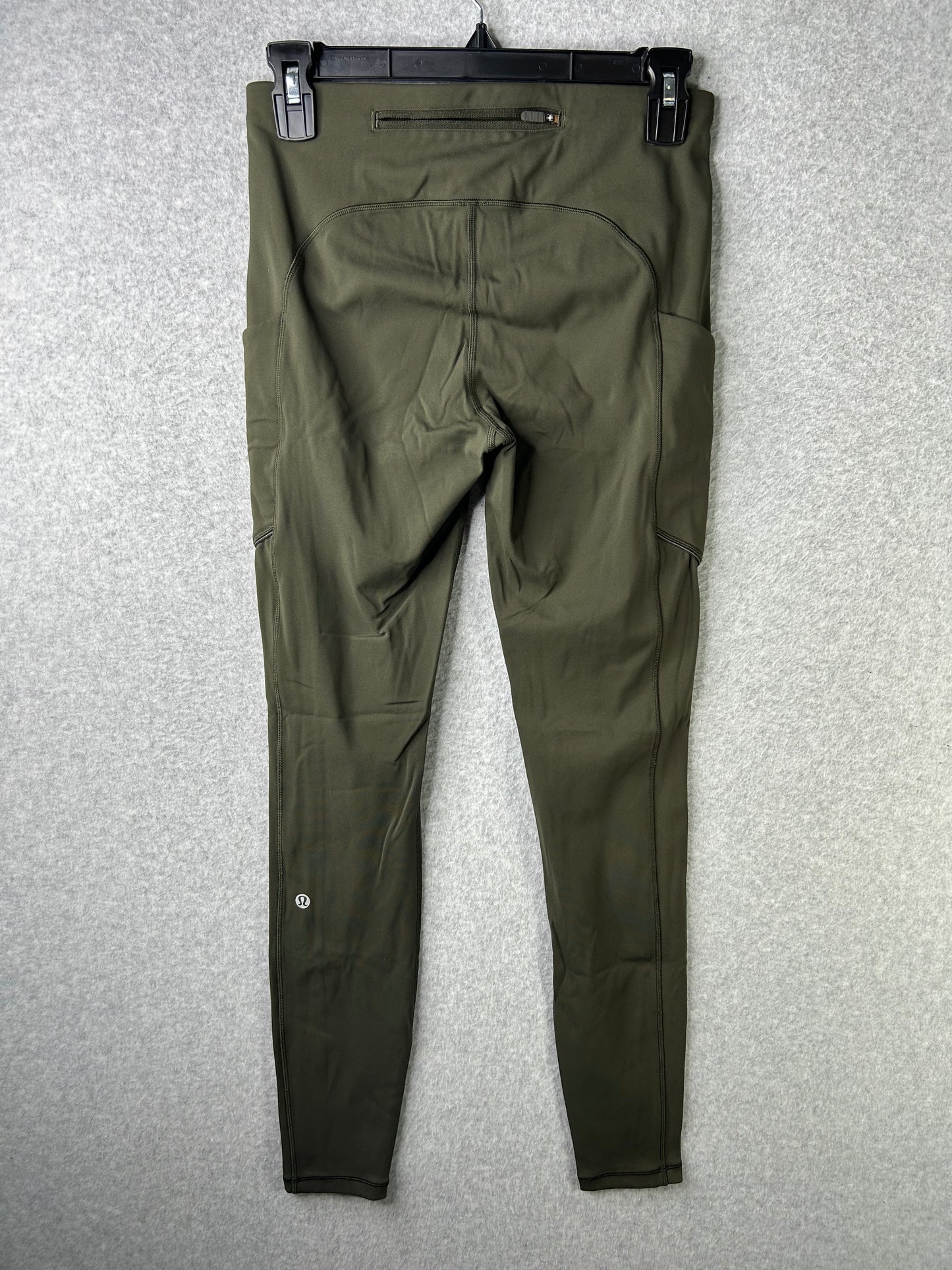 Lululemon Speed Up Tight Full-On Luxtreme 28" Size 6 Dark Olive