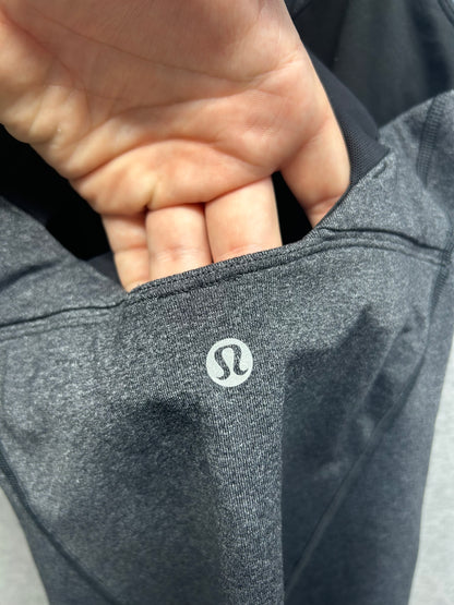 Lululemon Combo Strappy Tank Size 4 Gray Black