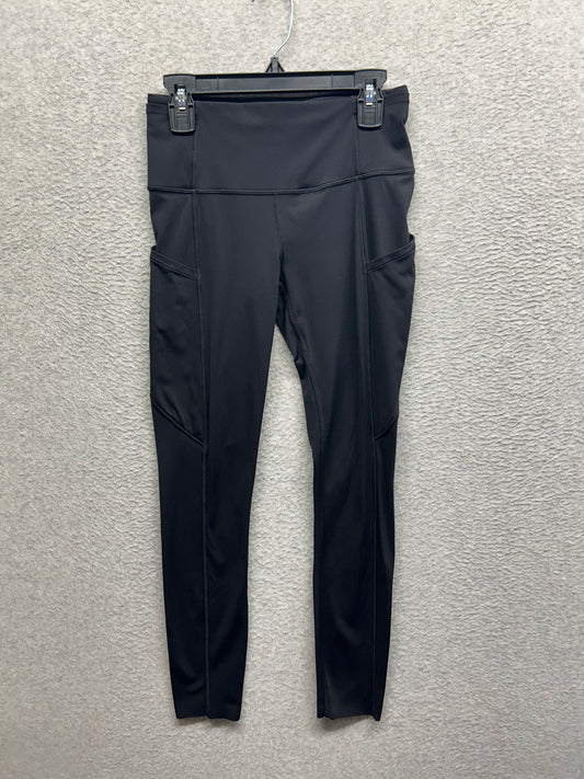 Lululemon Fast & Free 7/8 Tight II Nulux 25" Size 4 Black