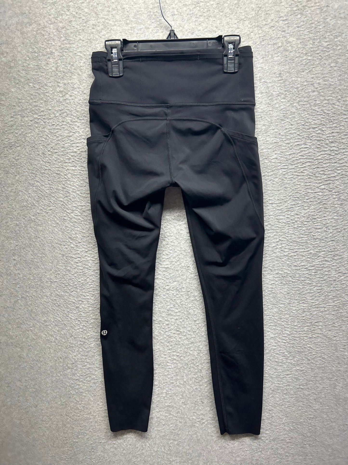 Lululemon Fast & Free 7/8 Tight II Nulux 25" Size 4 Black