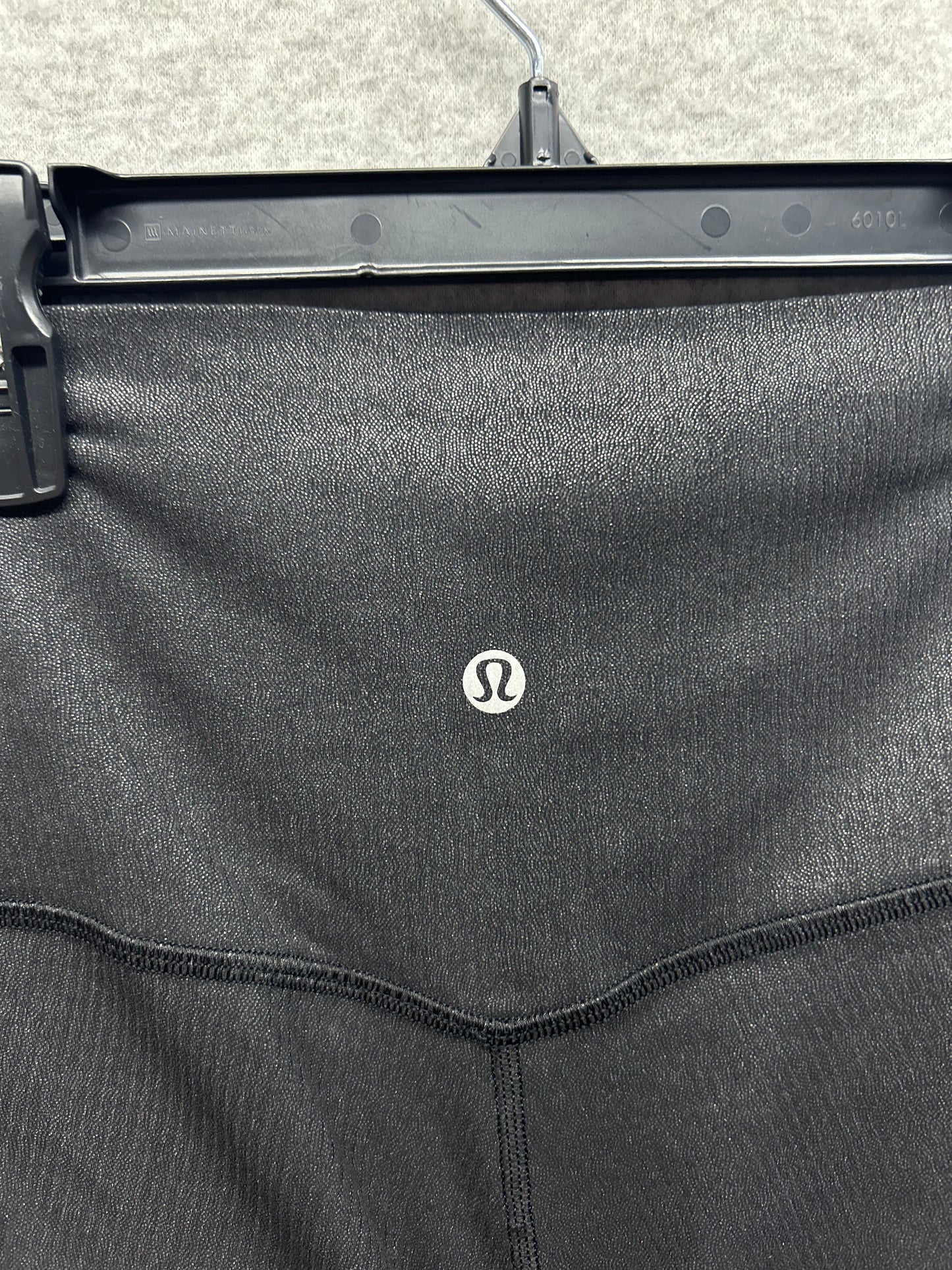 Lululemon Align Ribbed High-Rise Pant 28" Shine Size 4 (Square) Black