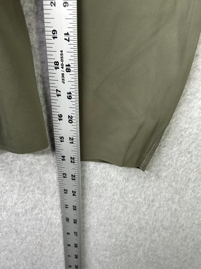 Lululemon Base Pace High-Rise Crop 22" Size 6 Army Green